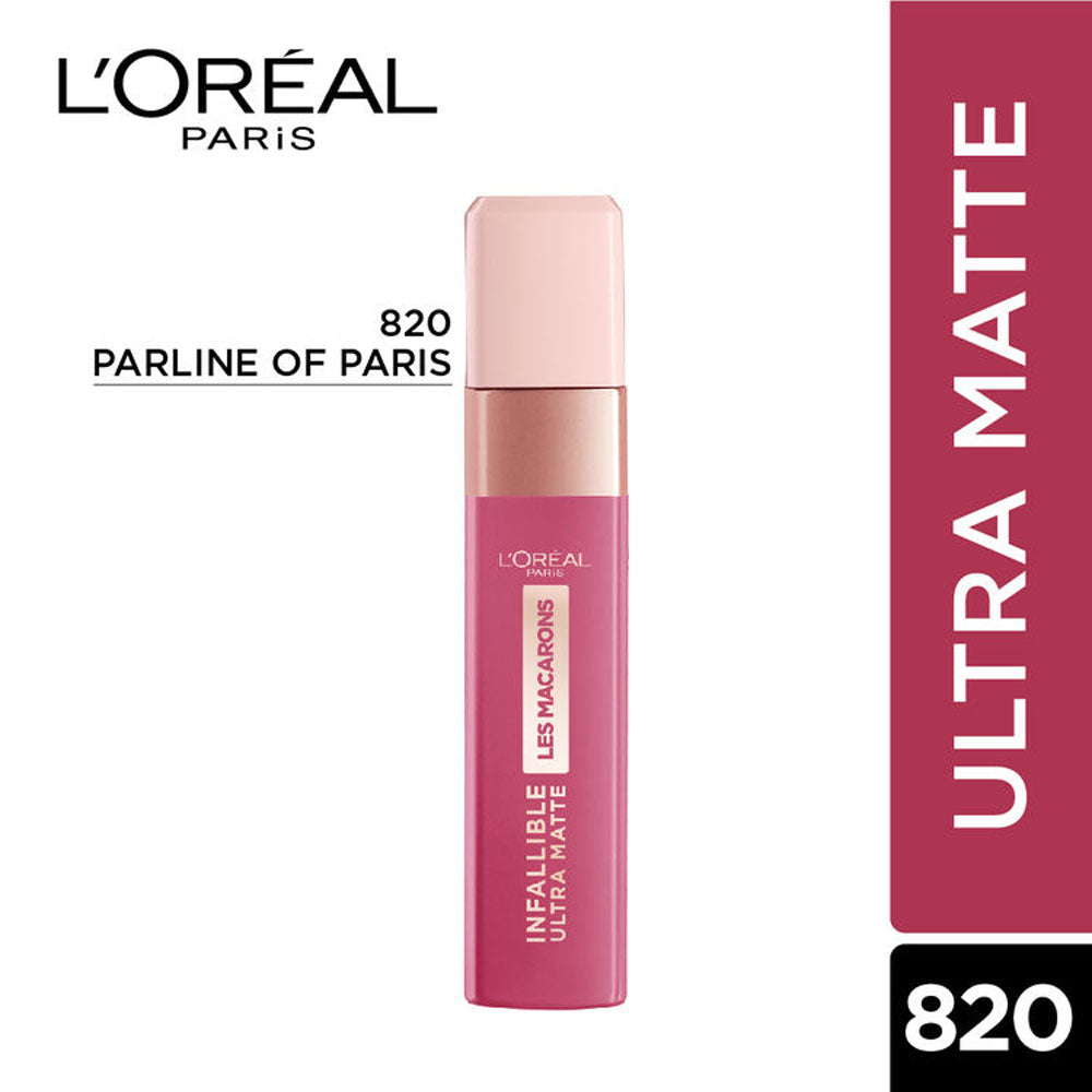 LOreal Paris - Infallible Les Macarons Lipstick - 820 Praline De Paris — image 1 — Meeshop Pakistan