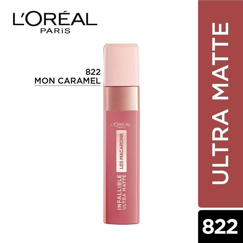 LOreal Paris - Infallible Les Macarons Lipstick - 822 Mon Caramel — image 1 — Meeshop Pakistan