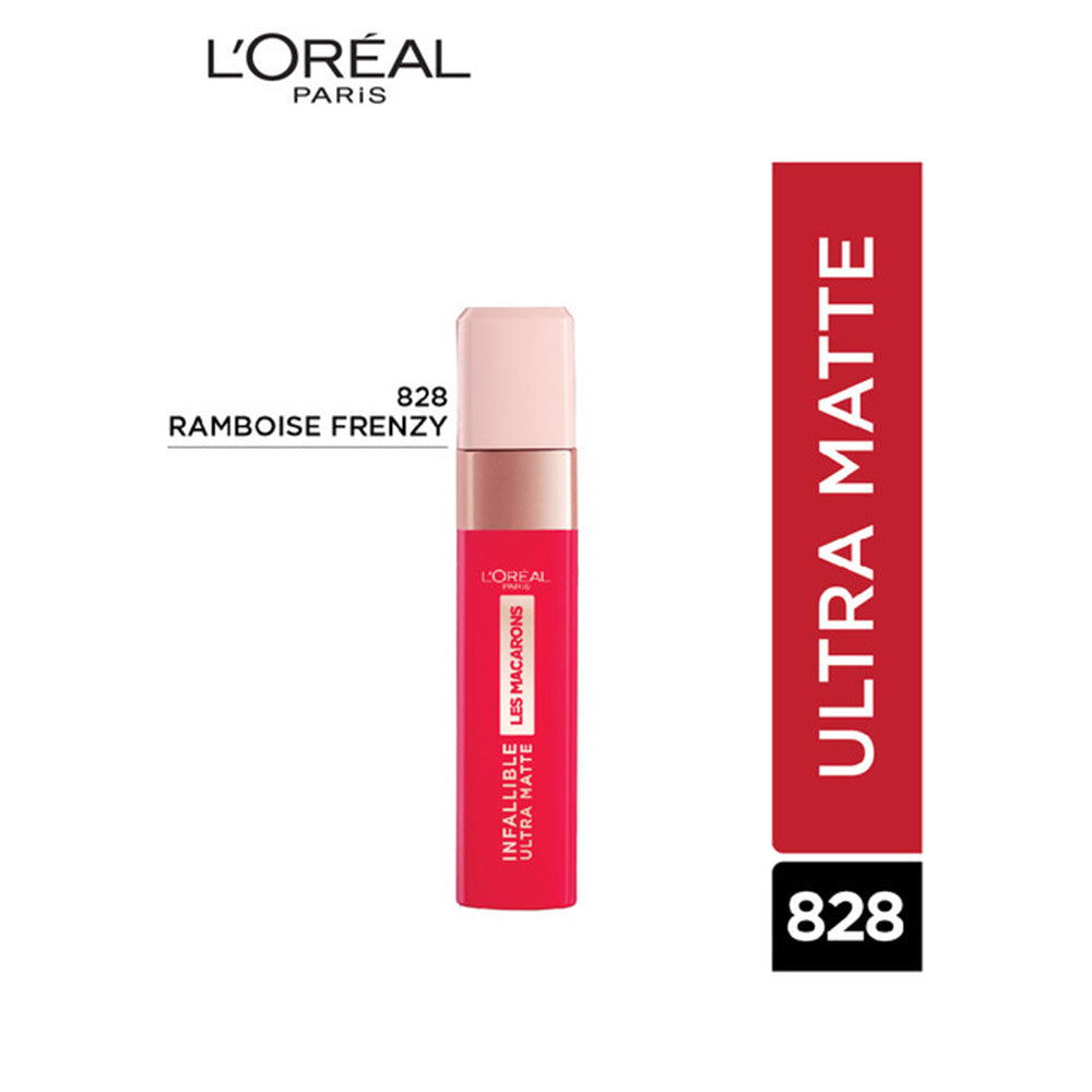 LOreal Paris - Infallible Les Macarons Lipstick - 828 Framboise Frenzy — image 1 — Meeshop Pakistan