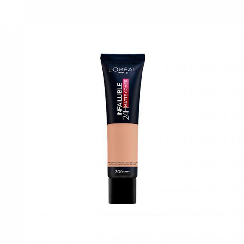 LOreal Paris - Infallible Matte Cover Foundation - 300 Amber — image 1 — Meeshop Pakistan