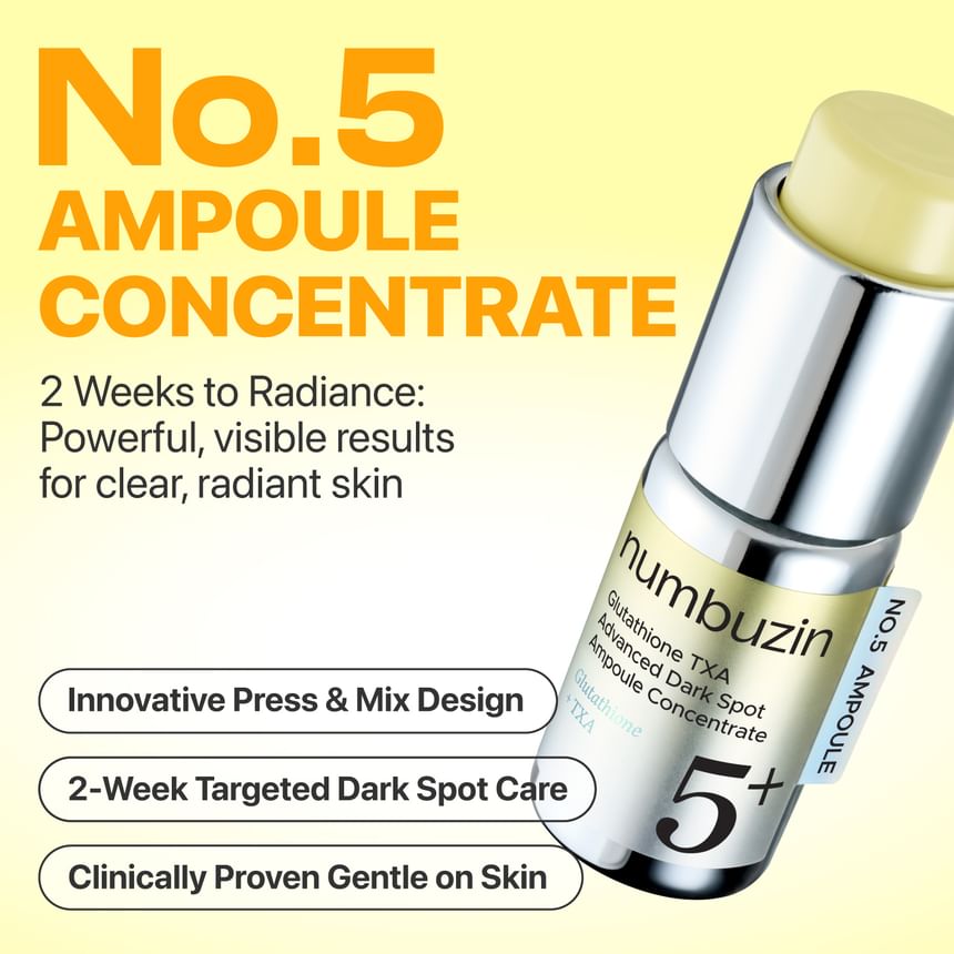 Numbuzin - 5+ Glutathione Dark Spot Ampoule — image 1 — Meeshop Pakistan
