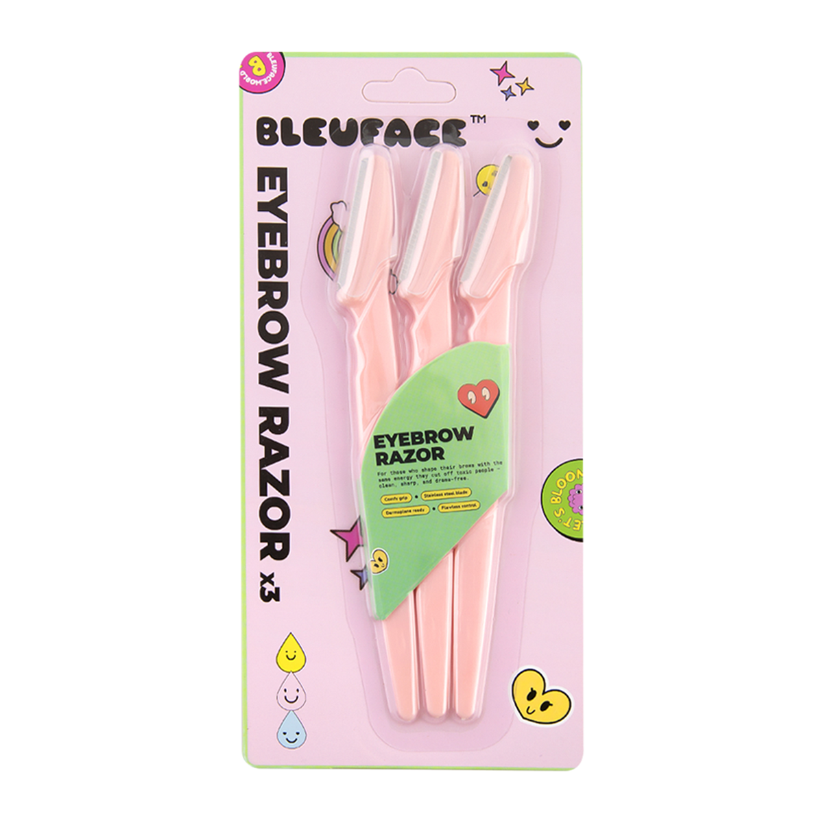 Bleuface - Eyebrow Razor x3 — image 1 — Meeshop Pakistan