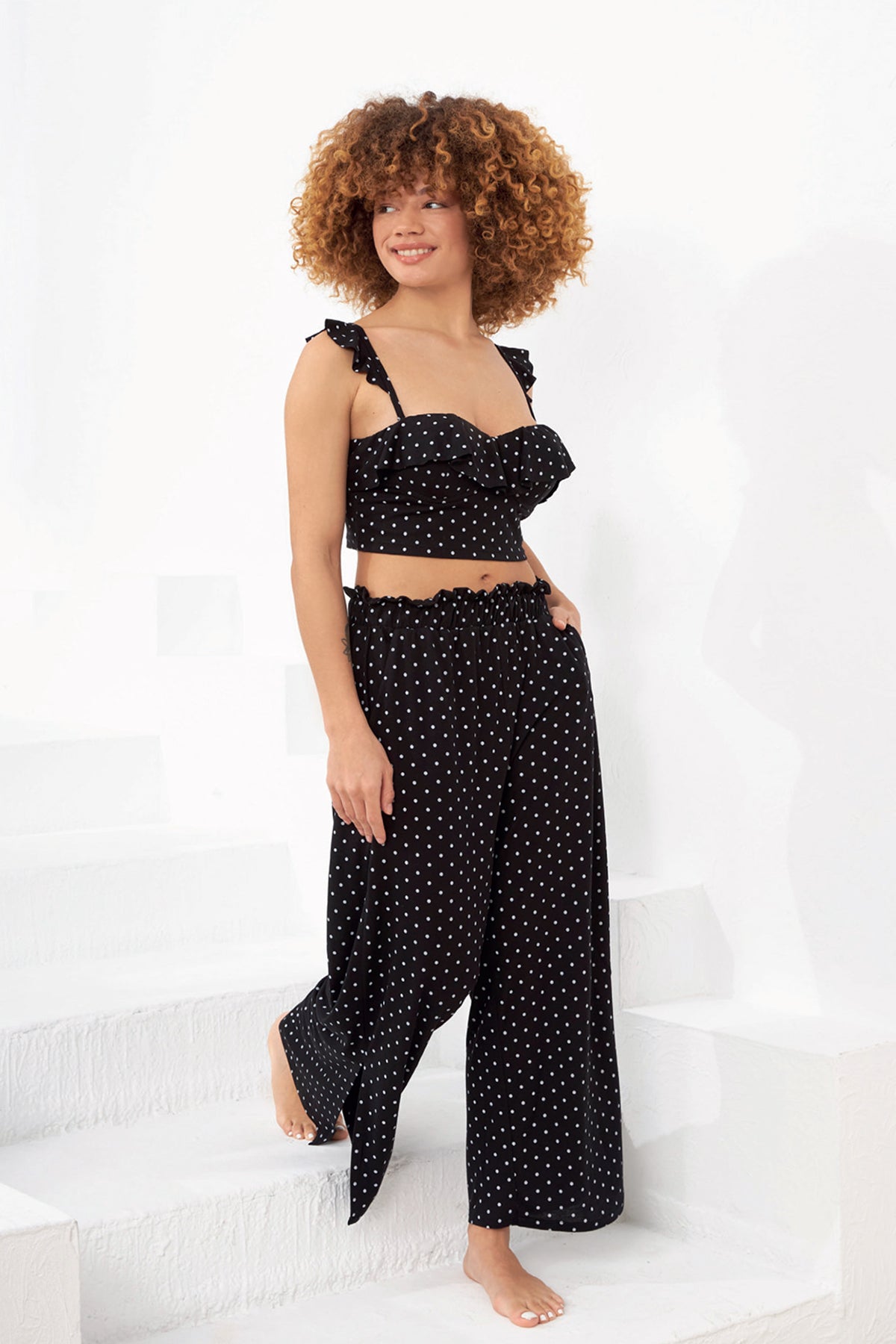 BLS - Ludovica Viscose Pajama Set — image 1 — Meeshop Pakistan
