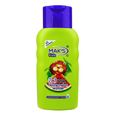 Maks - Kids Watermelon Wonder 2In1 Shampoo & Conditioner - 300ml