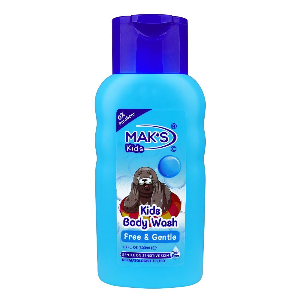Mak's - Kids Free & Gentle Body Wash For Sensitive Skin - 300ml — image 1 — Meeshop Pakistan