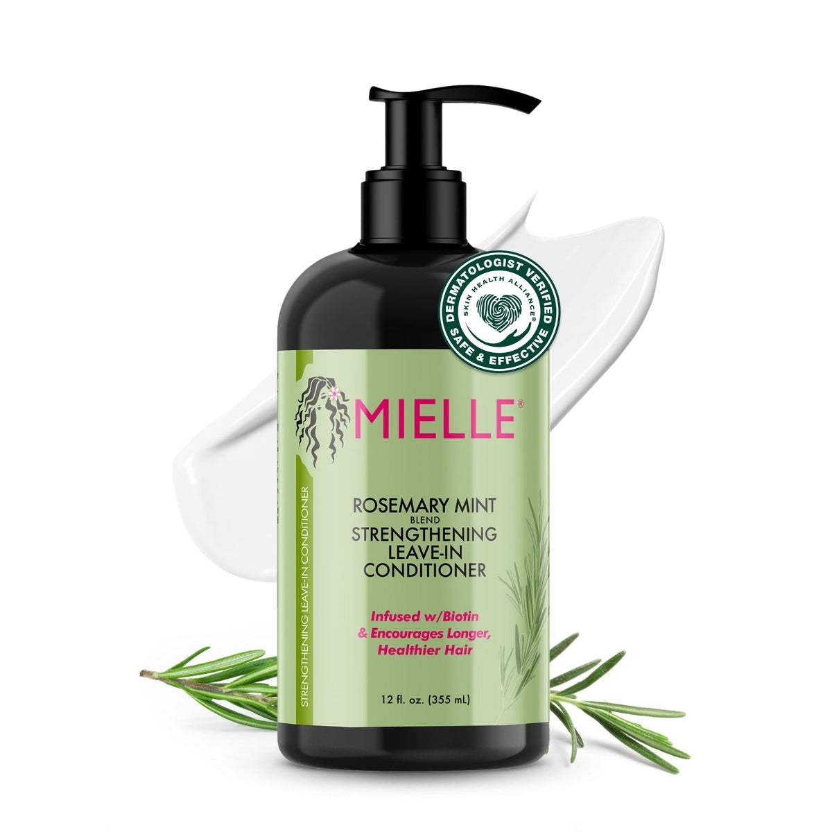 Mielle - Leave-In Conditioner Rosemary Mint Strength - 355Ml — image 1 — Meeshop Pakistan
