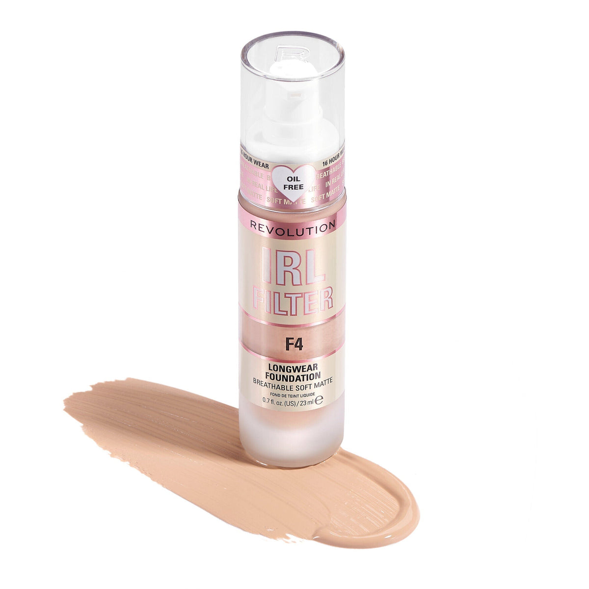Revolution - IRL Filter Longwear Foundation F4 23ml — image 1 — Meeshop Pakistan