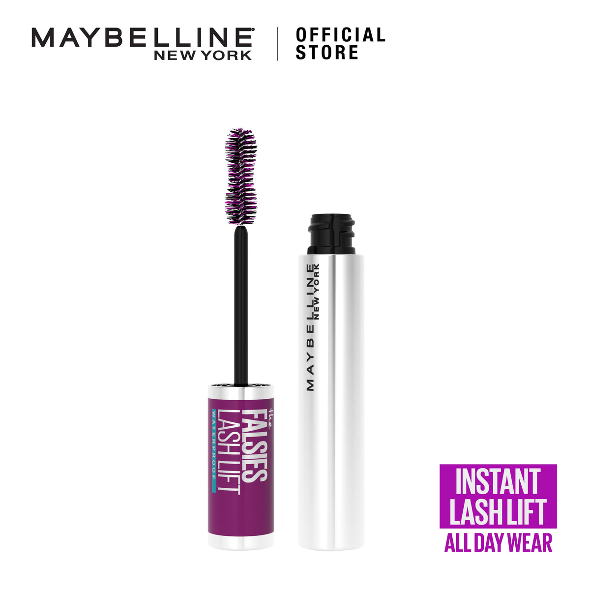 Maybelline - Falsies Waterproof Lash Lift Mascara - Black — image 1 — Meeshop Pakistan