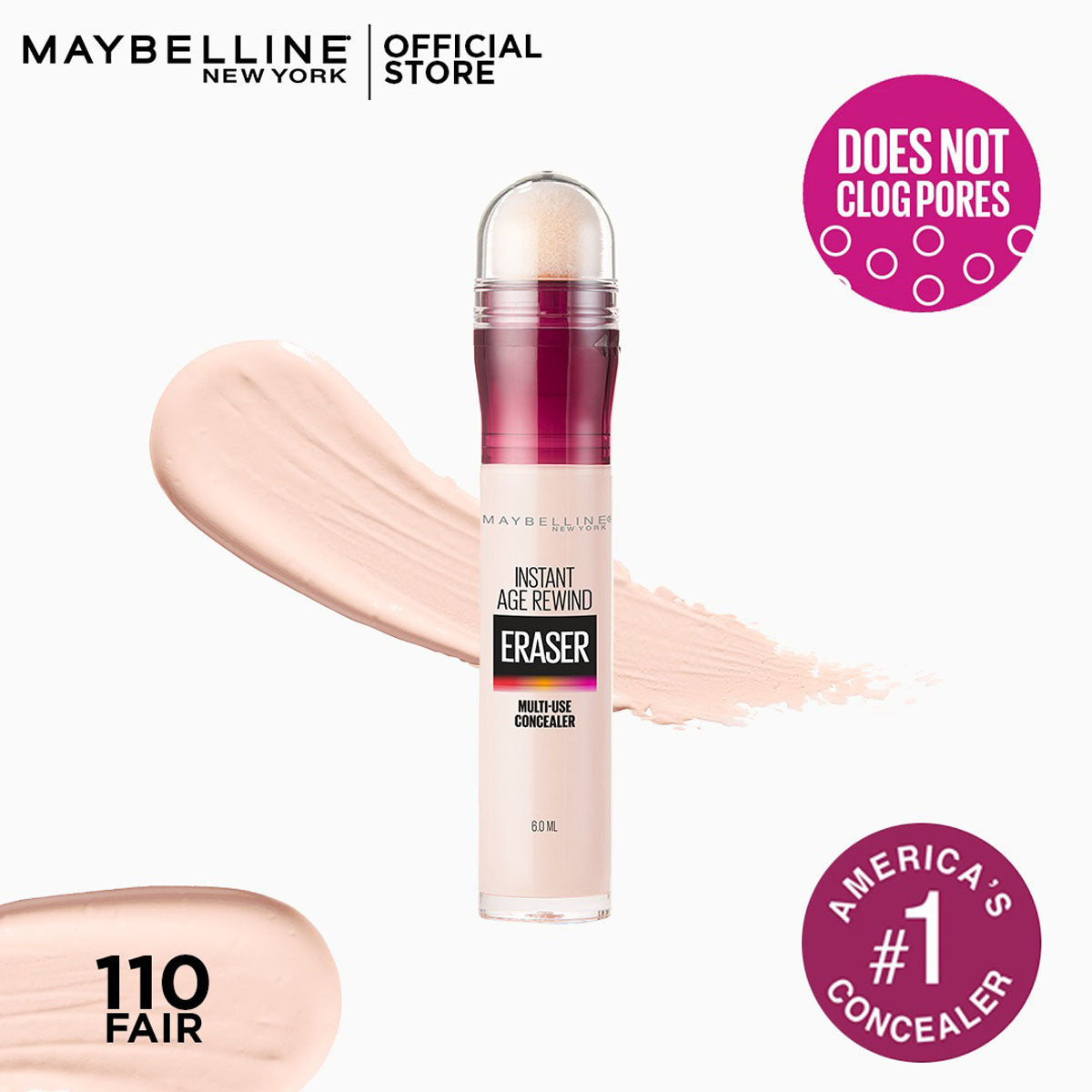 Maybelline - Instant Age Rewind Eraser Dark Circles Treatment Concealer — image 9 — Meeshop Pakistan