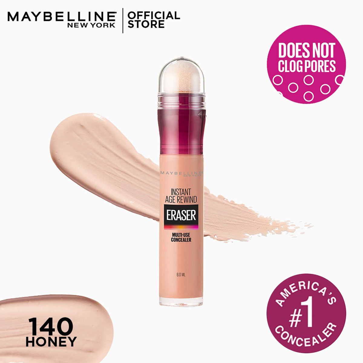 Maybelline - Instant Age Rewind Eraser Dark Circles Treatment Concealer — image 12 — Meeshop Pakistan