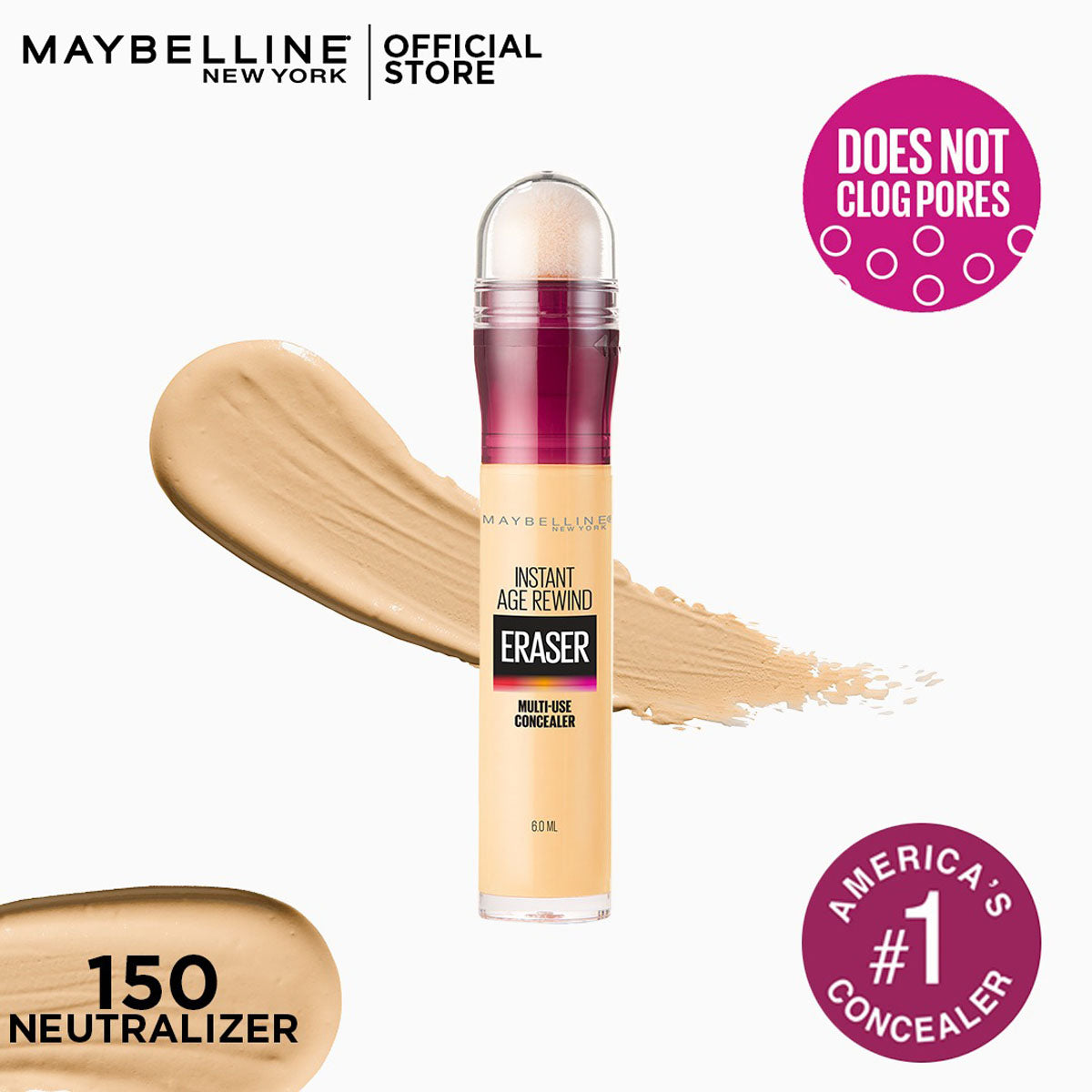 Maybelline - Instant Age Rewind Eraser Dark Circles Treatment Concealer — image 13 — Meeshop Pakistan