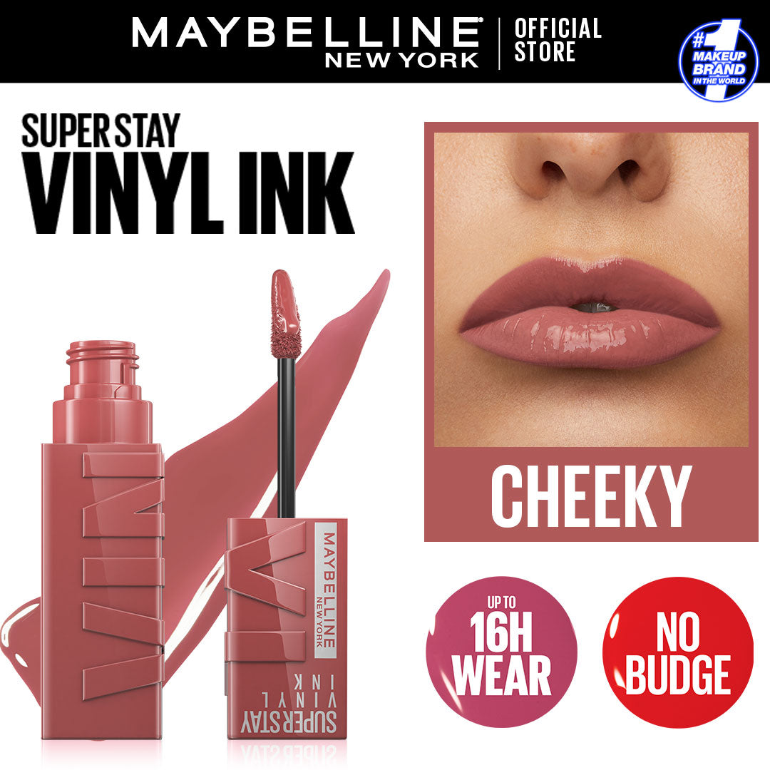 Maybelline - Superstay Vinyl Ink Liquid Lipstick - Cheeky — image 1 — Meeshop Pakistan