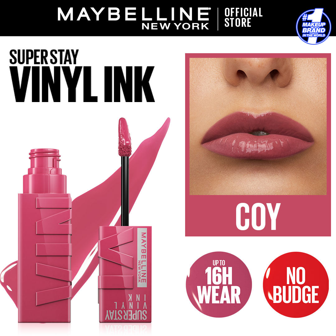 Maybelline - Superstay Vinyl Ink Liquid Lipstick - Coy — image 1 — Meeshop Pakistan