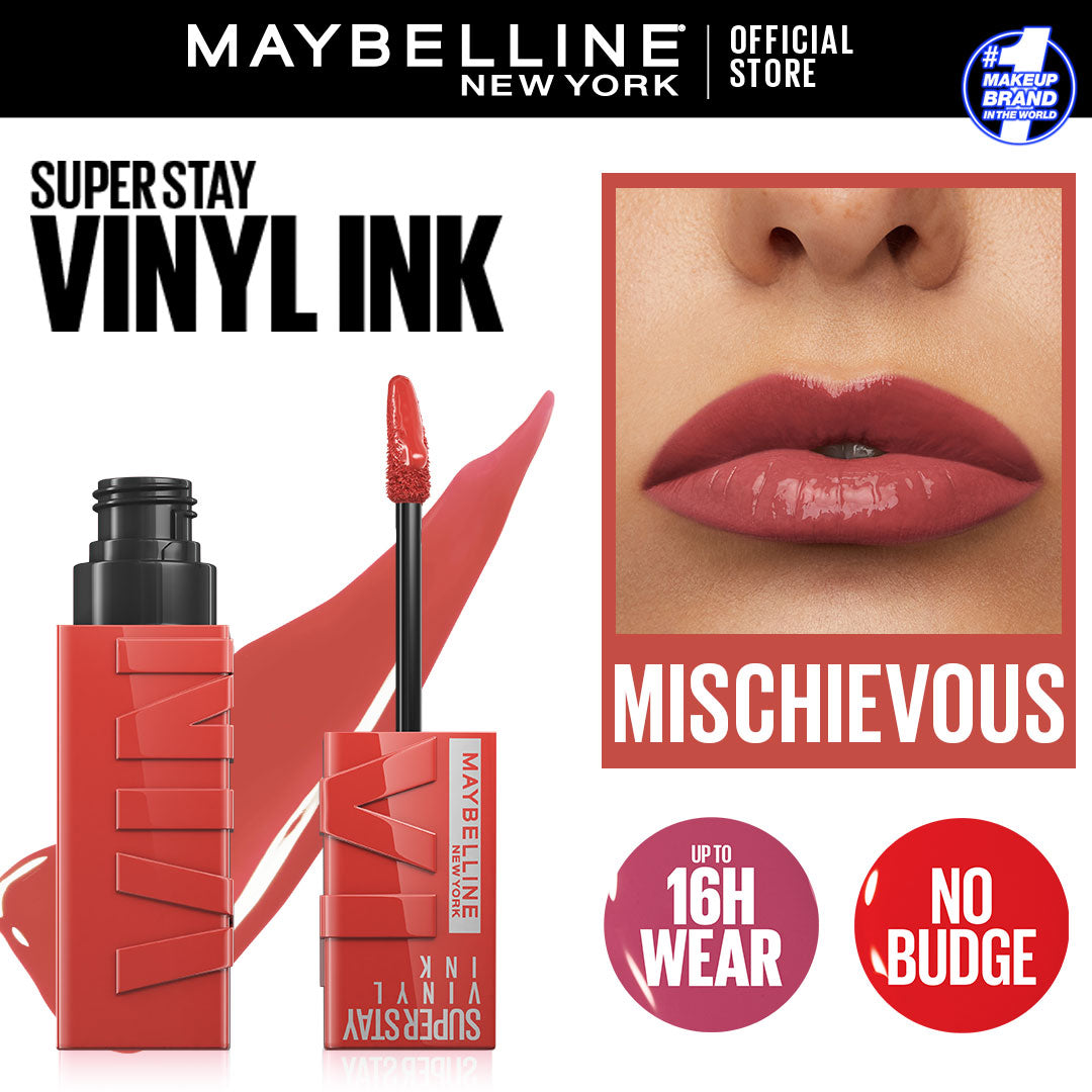 Maybelline - Superstay Vinyl Ink Liquid Lipstick - Mischievious — image 1 — Meeshop Pakistan