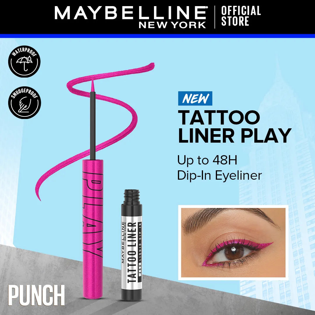 Maybelline - Tattoo Liner Play Dip In Eyeliner — image 2 — Meeshop Pakistan