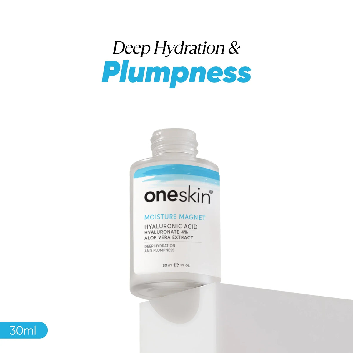 Oneskin - Moisture Magnet - Hyaluronic Acid 4%, Aloe Vera Extract - 30ml — image 1 — Meeshop Pakistan