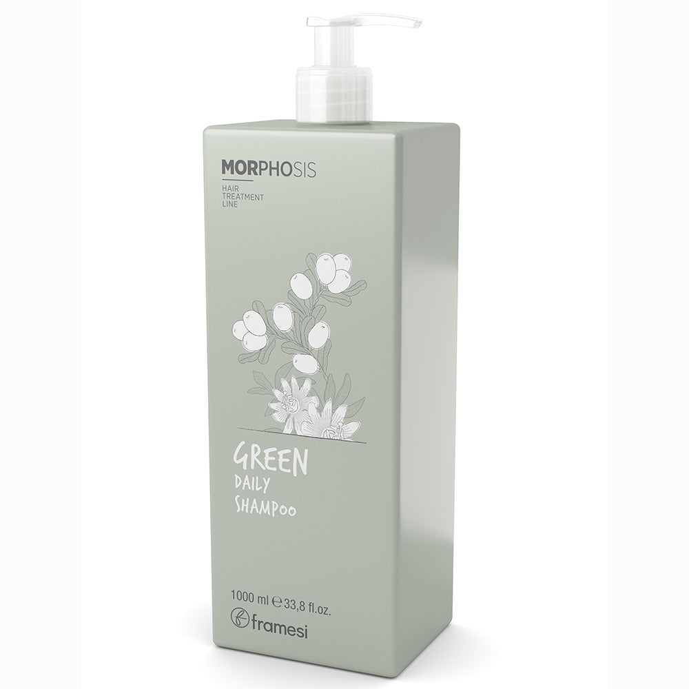 Framesi - Morphosis Green Daily Shampoo 1000 ml — image 1 — Meeshop Pakistan