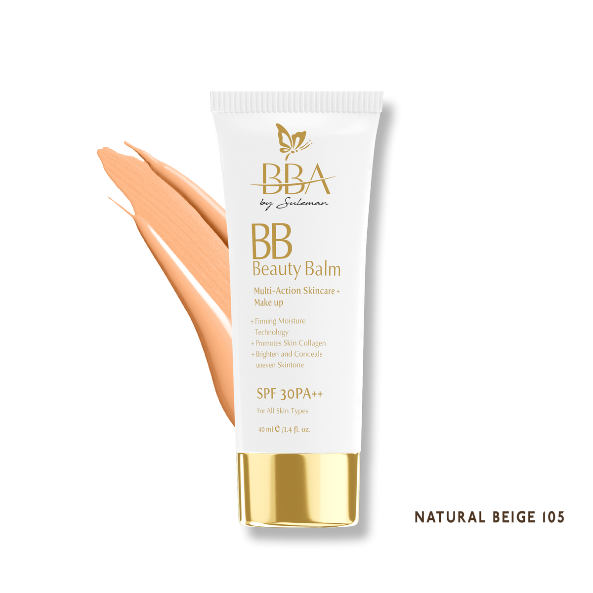 BBA By Suleman - Bb Cream - 105 Natural Beige 40ml — image 1 — Meeshop Pakistan