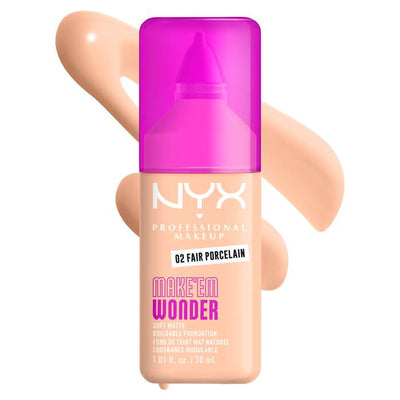 NYX - Make 'Em Wonder™ Soft Matte Buildable Foundation