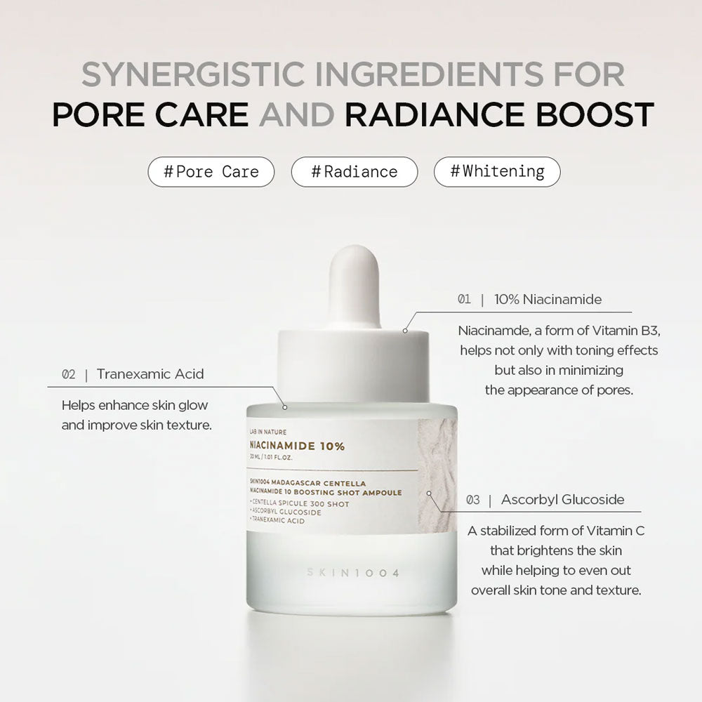 Skin1004 - Madagascar Centella Niacinamide 10 Boosting Shot Ampoule - 30ml — image 1 — Meeshop Pakistan