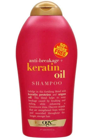 OGX - Anti Breakage Keratin Oil Shampoo - 577ml — image 1 — Meeshop Pakistan