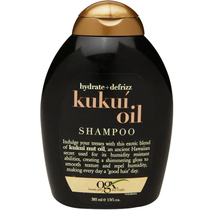 OGX - Hydrate & Defrizz + Kukui Oil Shampoo - 385ml — image 1 — Meeshop Pakistan