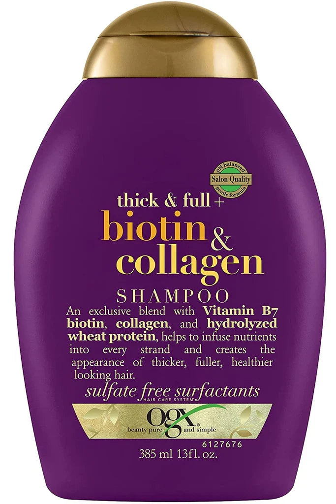 OGX - Thick & Full Biotin & Collagen Shampoo - 385ml — image 1 — Meeshop Pakistan
