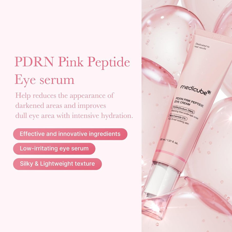 Medicube - PDRN Pink Peptide Eye Cream - 30ml — image 1 — Meeshop Pakistan