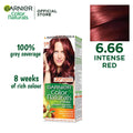 Garnier - Color Naturals Creme Hair Color - 6.6 Intense Red