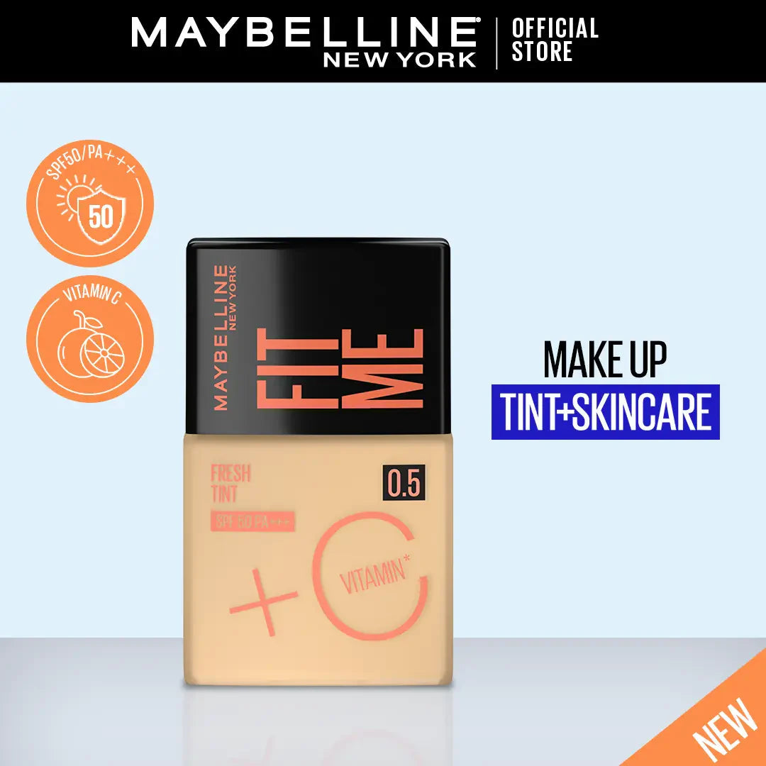 Maybelline - Fit Me Fresh Tint Spf 50 + Vitamin C Foundation — image 6 — Meeshop Pakistan