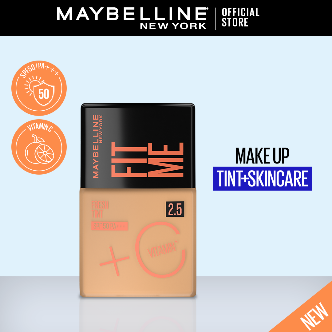 Maybelline - Fit Me Fresh Tint Spf 50 + Vitamin C Foundation — image 5 — Meeshop Pakistan