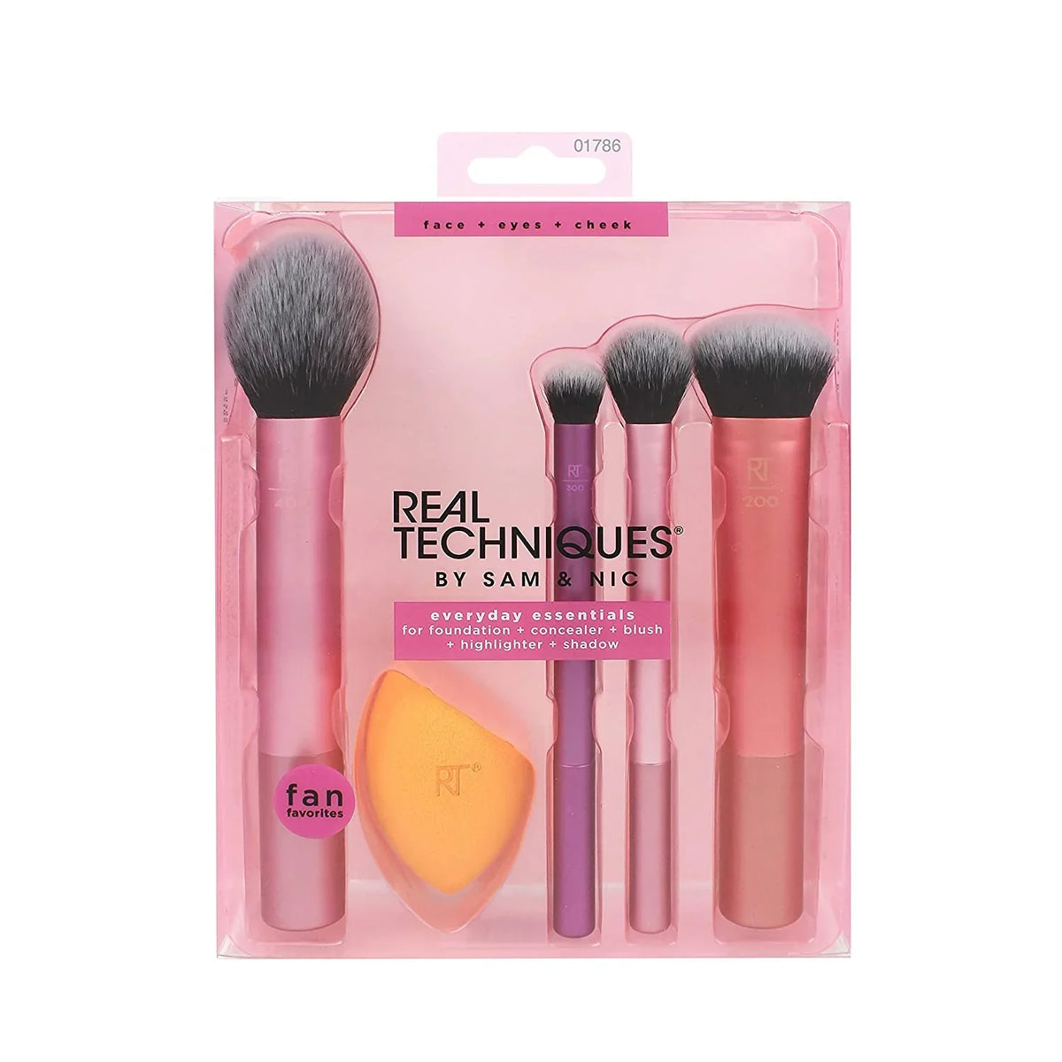 Real Techniques - Everyday Essentials Makeup brush & Sponge — image 1 — Meeshop Pakistan