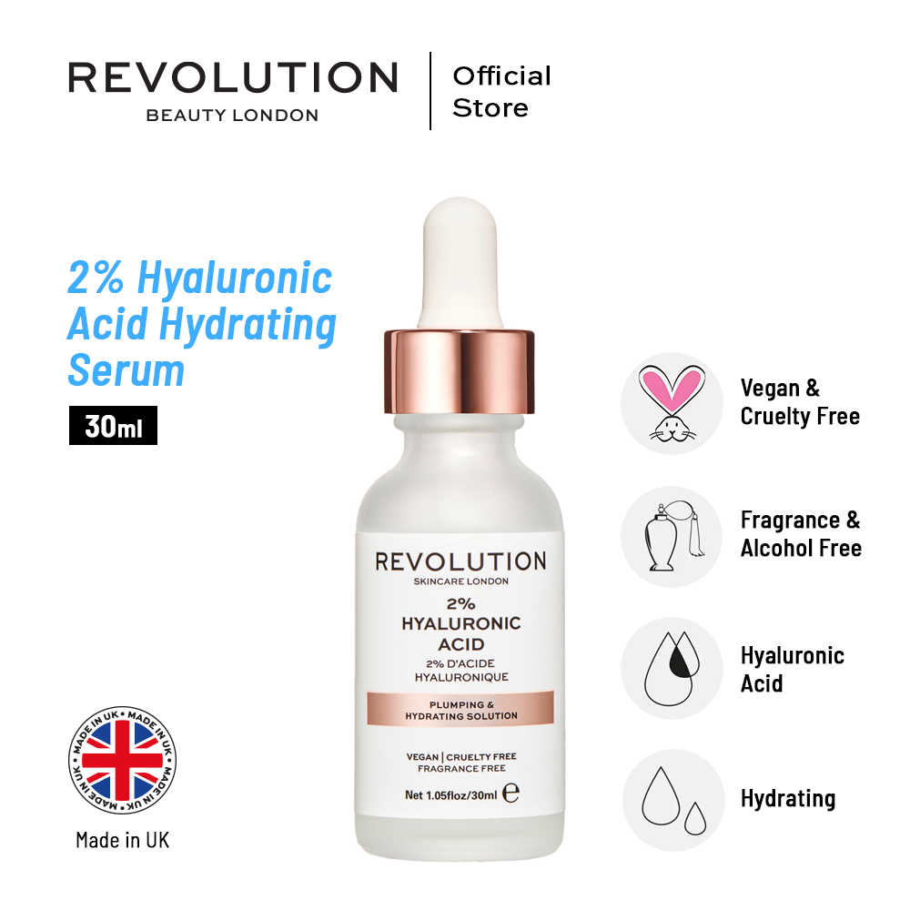 Revolution - 2% Hyaluronic Acid Hydrating Serum 30ml — image 1 — Meeshop Pakistan