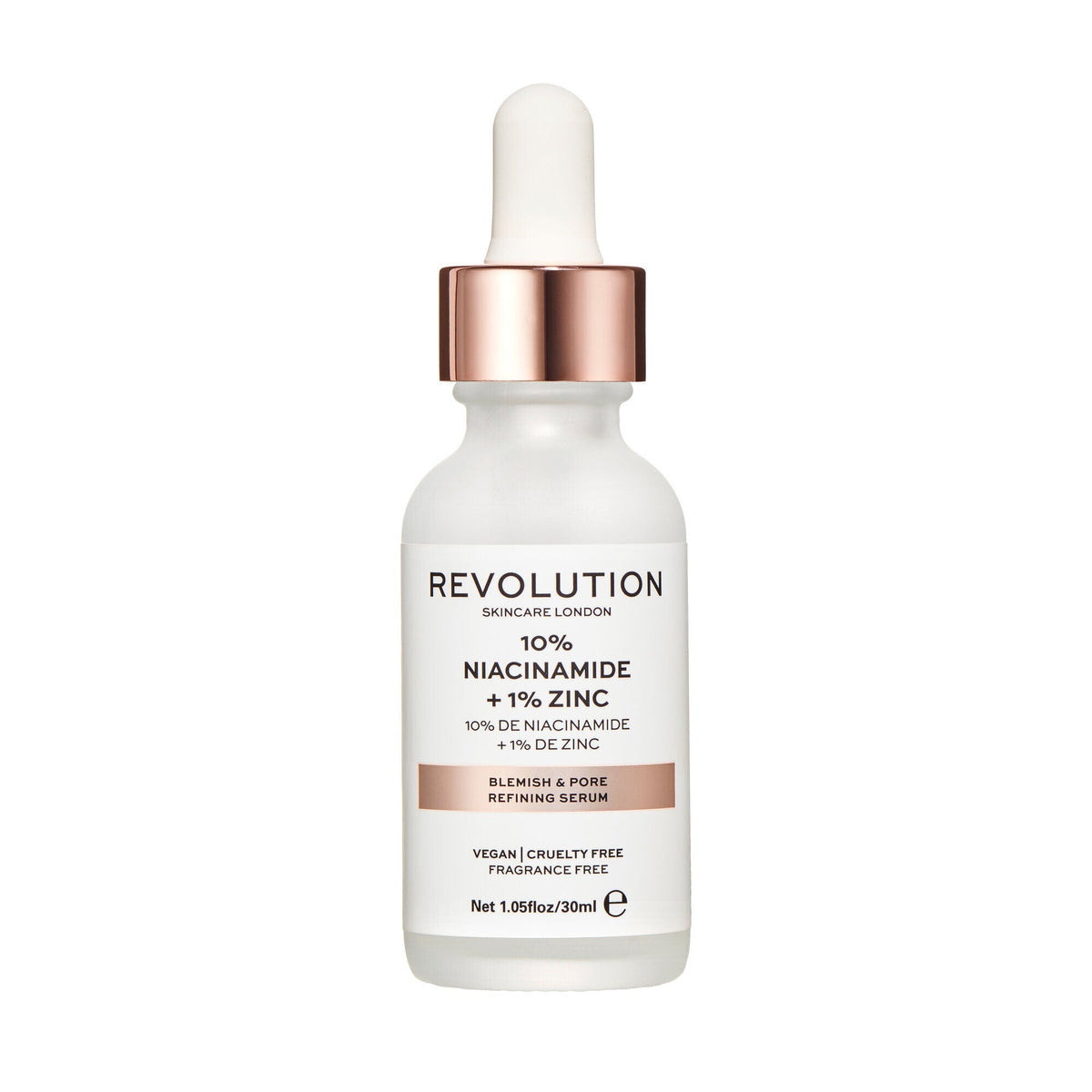 Revolution - 10% Niacinamide And 1% Zinc Blemish & Pore Serum 30ml — image 1 — Meeshop Pakistan