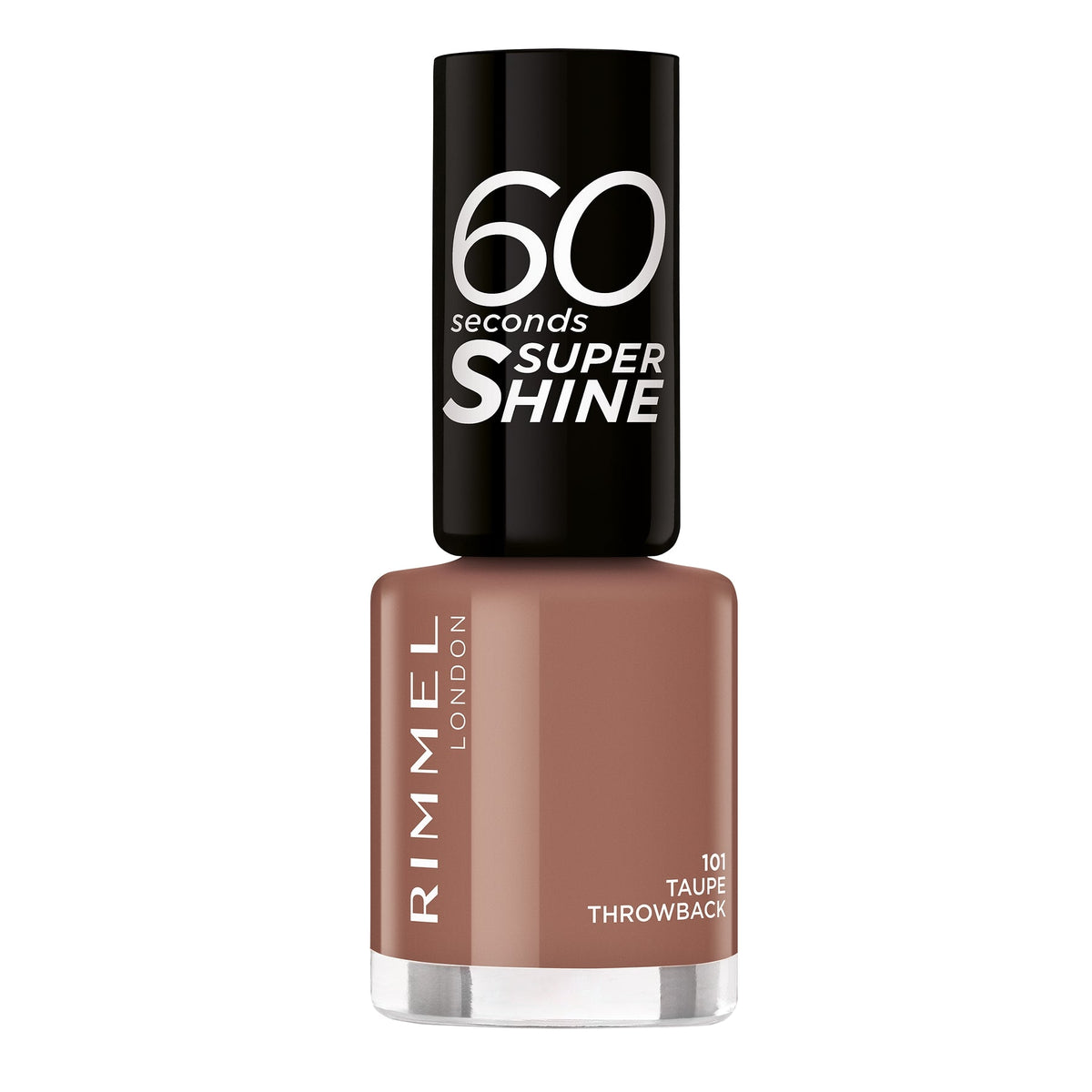 Rimmel London - 60 Second Nail Polish - 101 Taupe Throwback — image 1 — Meeshop Pakistan