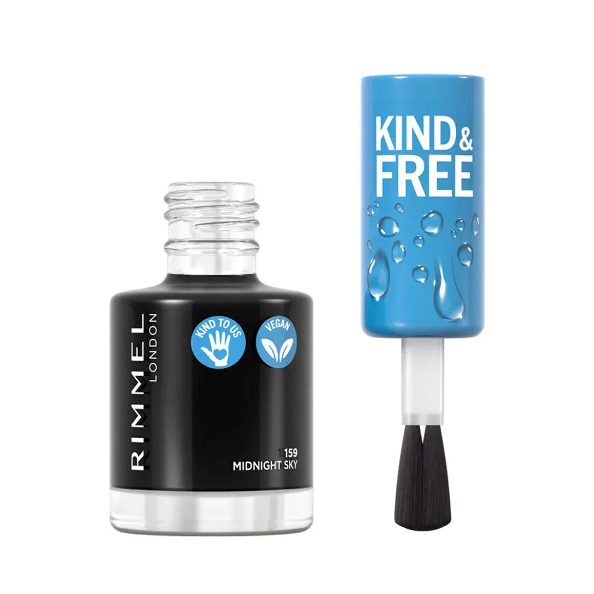 Rimmel London - Kind & Free Nail Polish - 159 Midnight Sky — image 1 — Meeshop Pakistan