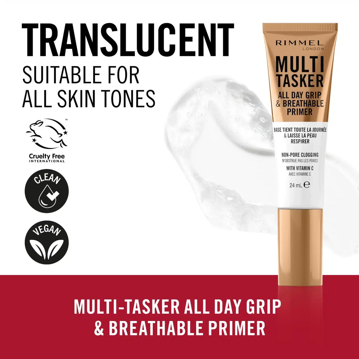 Rimmel London - Multi-Tasker All Day Grip & Breathable Primer — image 1 — Meeshop Pakistan