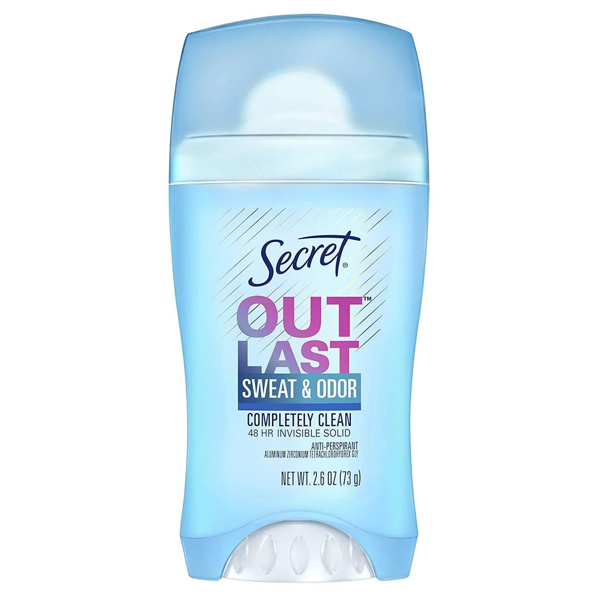 Secret - Deodorant Stick Outlast Sweat & Odor - Completely Clean 2.6OZ — image 1 — Meeshop Pakistan