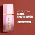 Sheglam - Color Bloom Matte Liquid Blush - Risky Business