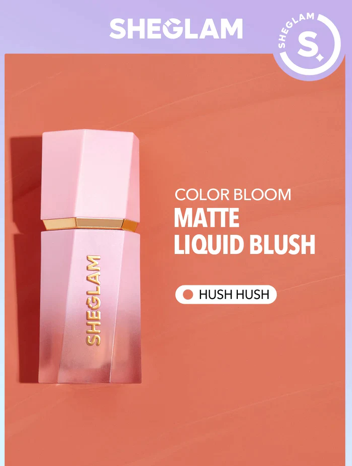 Sheglam - Color Bloom Matte Liquid Blush - Hush Hush — image 1 — Meeshop Pakistan