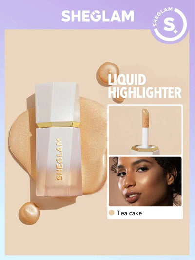 Sheglam - Glow Bloom Liquid Highlighter - Tea Cake