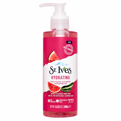 St.Ives - Hydrating Watermelon Facial Cleanser - 6.53 Oz / 200G