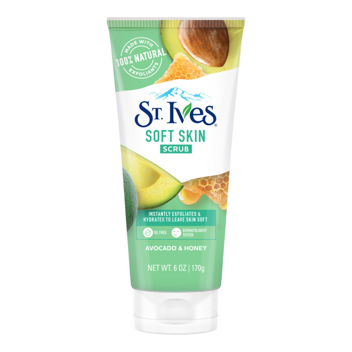 St.Ives - Soft Skin Avocado & Honey Scrub - 6 Oz (170g) — image 1 — Meeshop Pakistan