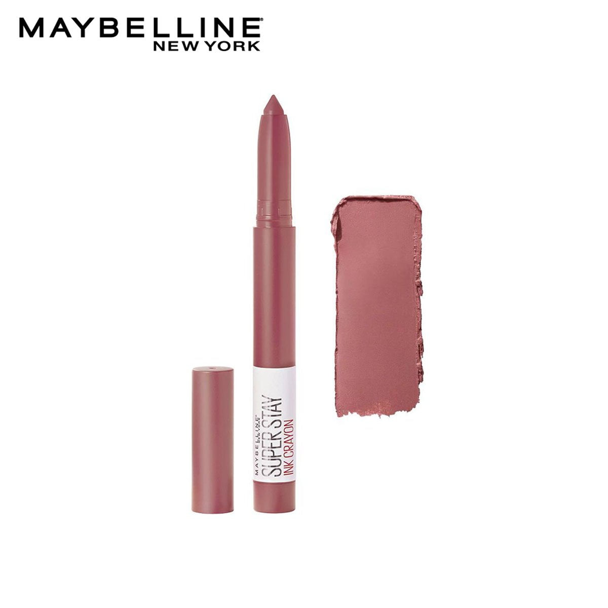 Maybelline - SuperStay Ink Crayon Lipstick - 15 Lead The Way — image 1 — Meeshop Pakistan