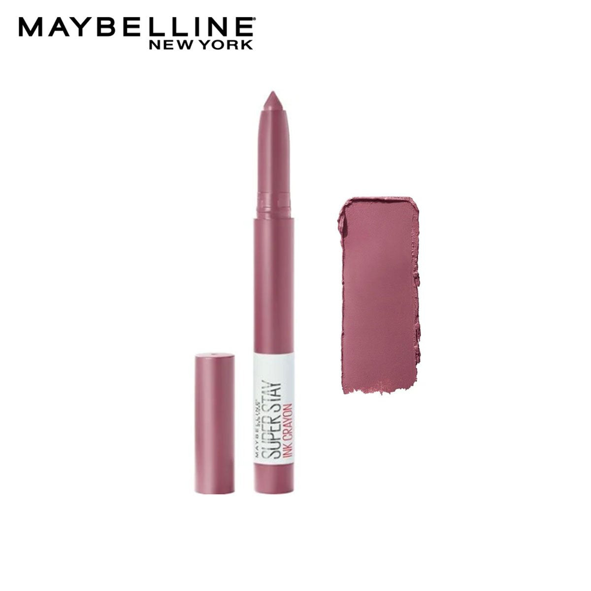 Maybelline - SuperStay Ink Crayon Lipstick - 25 Stay Exceptional — image 1 — Meeshop Pakistan