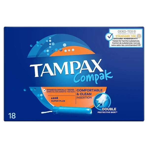 Tampax - Pearl Super Plus 18s — image 1 — Meeshop Pakistan