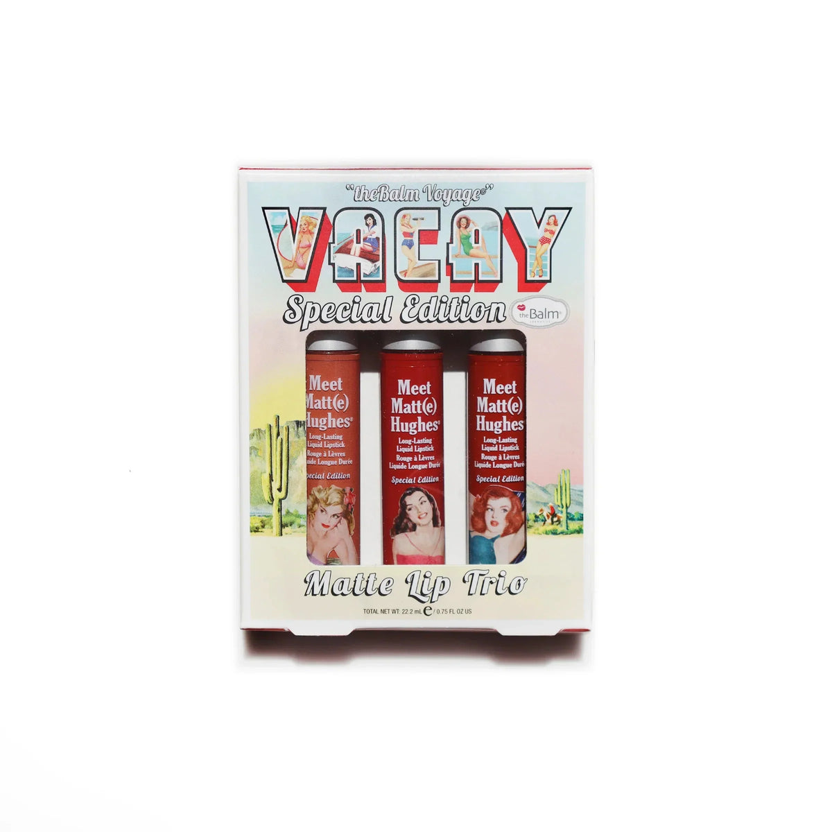 The Balm - Meet Matt Hughes Long Lasting Liquid Lipstick Vacay 3s — image 1 — Meeshop Pakistan