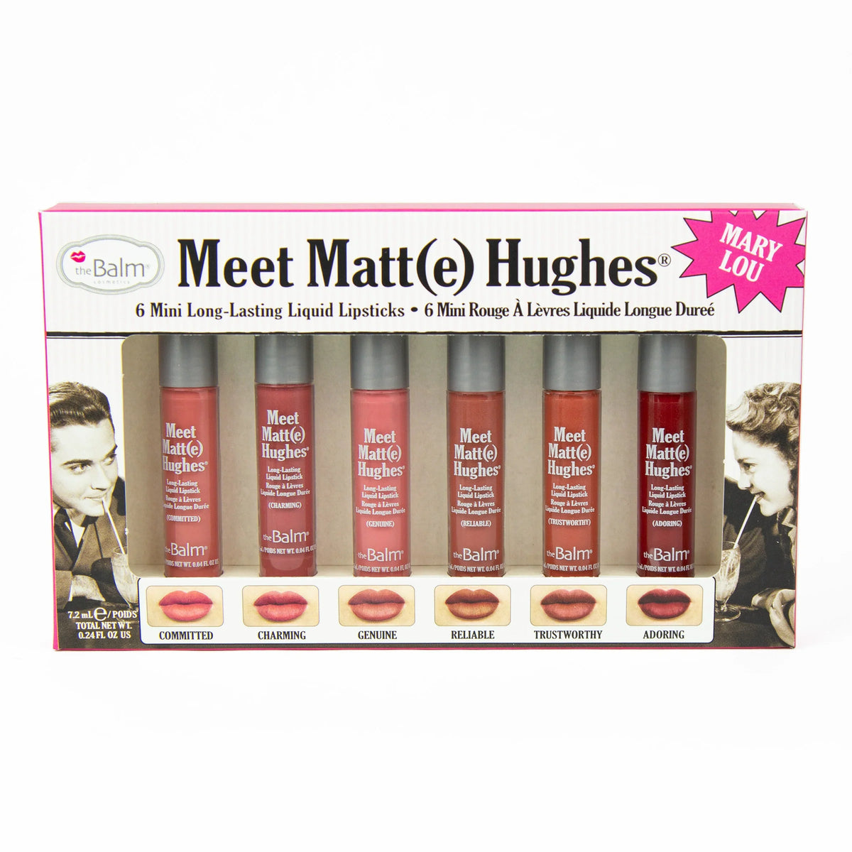 The Balm - Meet Matt Hughes Mini Long Lasting Liquid Lipstick Volume.13 6s — image 1 — Meeshop Pakistan