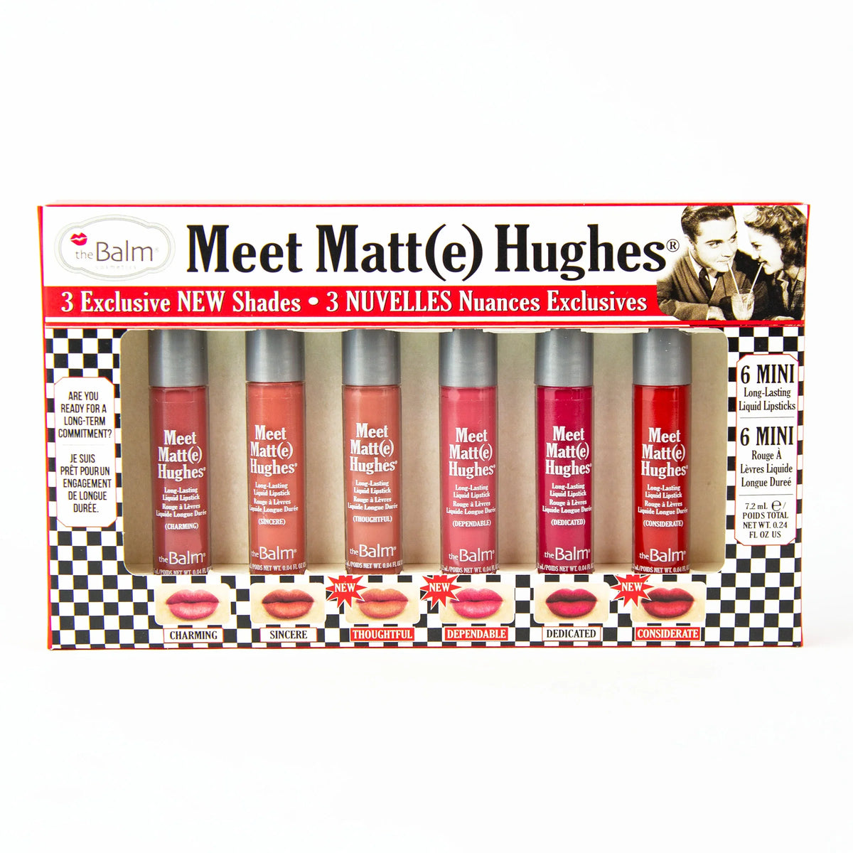 The Balm - Meet Matt Hughes Mini Long Lasting Liquid Lipstick Volume.14 6s — image 1 — Meeshop Pakistan