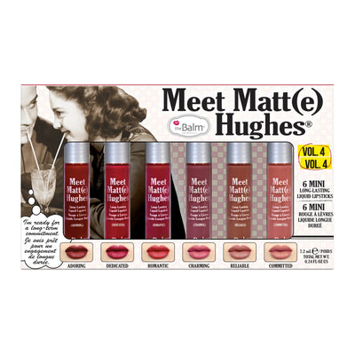 The Balm - Meet Matt Hughes Mini Long Lasting Liquid Lipstick Volume.4 6s